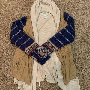 Hooded Layered BKE Jacket